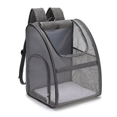 pet bag full net breathable backpack for outing travel carrying bag