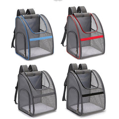 pet bag full net breathable backpack for outing travel carrying bag