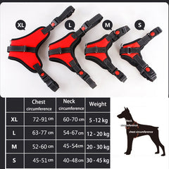 Pet Dog Leash Traction Chest Harness Drag Explosion-proof Vestdog Collar