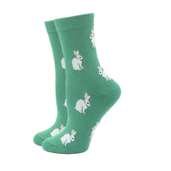 2023 Women Socks Cartoon Animal Cute Printing Dog Penguin