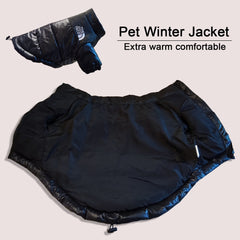Large Winter Pet Dog Clothes French Bulldog Puppy Warm Windproof Jacket