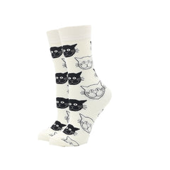 2023 Women Socks Cartoon Animal Cute Printing Dog Penguin