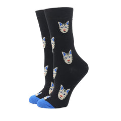 2023 Women Socks Cartoon Animal Cute Printing Dog Penguin