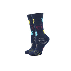 2023 Women Socks Cartoon Animal Cute Printing Dog Penguin