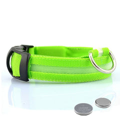 Led Dog Collar Light Anti-lost Collar For Dogs Puppies