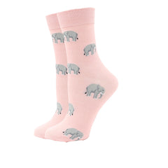 2023 Women Socks Cartoon Animal Cute Printing Dog Penguin