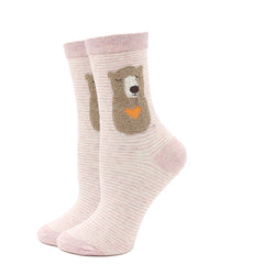 2023 Women Socks Cartoon Animal Cute Printing Dog Penguin