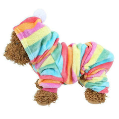 Flannel Dog Clothes Winter Pet Clothes Pet Dog Jacket Coat Puppy