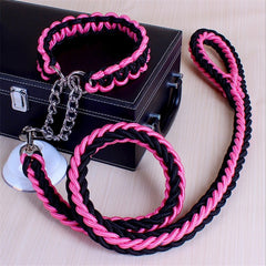 1.2M 17 colors Length Double Strand Rope Large Dog Leashnal Color Pet