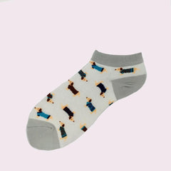 Animal Women Socks Colorful Cute Sausage Dog socks