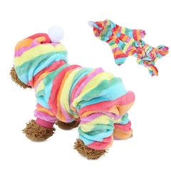 Flannel Dog Clothes Winter Pet Clothes Pet Dog Jacket Coat Puppy