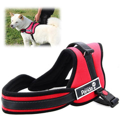 Top Large Dog Harness Vest Golden Panda K8 Safety Lock Dog Harness