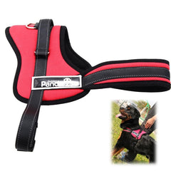 Top Large Dog Harness Vest Golden Panda K8 Safety Lock Dog Harness