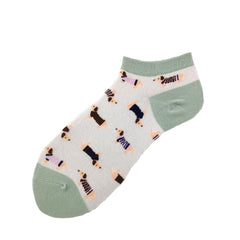 Animal Women Socks Colorful Cute Sausage Dog socks