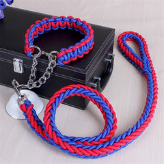 1.2M 17 colors Length Double Strand Rope Large Dog Leashnal Color Pet