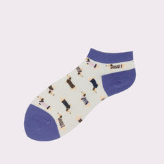 Animal Women Socks Colorful Cute Sausage Dog socks