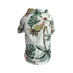 Summer Pet Printed Clothes For Dogs Floral Beach Shirt Jackets