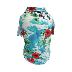 Summer Pet Printed Clothes For Dogs Floral Beach Shirt Jackets