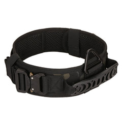 Heavy Tactical Dog Collar with Metal Buckle  Adjustable Millitary Trainning Dog Collar