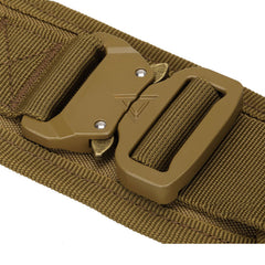 Heavy Tactical Dog Collar with Metal Buckle  Adjustable Millitary Trainning Dog Collar