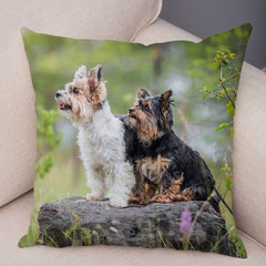 Sofa Home Pillow Cute Pet Animal Cushion Cover Pillowcase