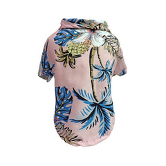 Summer Pet Printed Clothes For Dogs Floral Beach Shirt Jackets